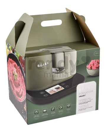 Parný varič a mixér Beaba Babycook Smart® Grey Green zeleno-čierny