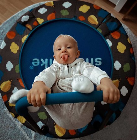 Trampolína Activity Center 3-in-1 smarTrike skladacia okrúhla s obvodom 92 cm s rúčkou bazénom a 100 ks loptičiek od 10 mes