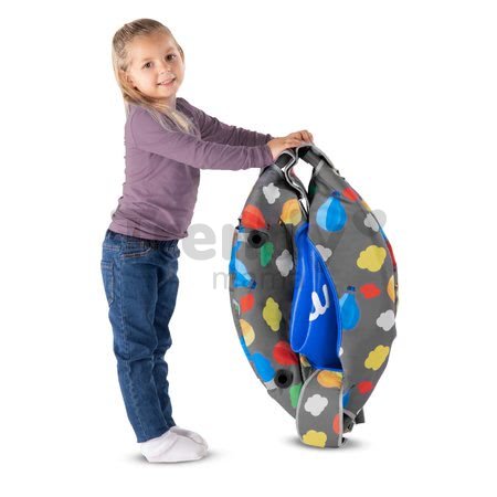 Trampolína Activity Center 2v1 smarTrike skladacia okrúhla s 92 cm obvodom s rúčkou na držanie od 12 mes