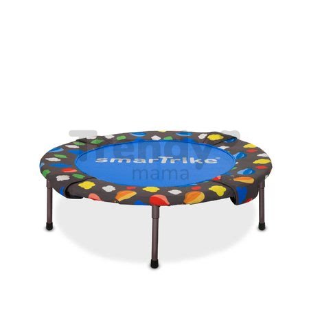 Trampolína Activity Center 2v1 smarTrike skladacia okrúhla s 92 cm obvodom s rúčkou na držanie od 12 mes