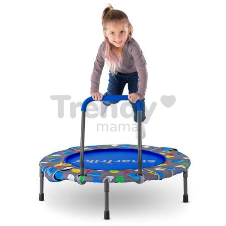 Trampolína Activity Center 2v1 smarTrike skladacia okrúhla s 92 cm obvodom s rúčkou na držanie od 12 mes
