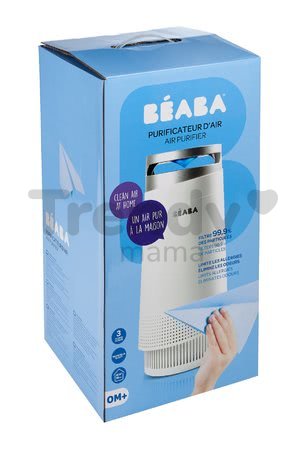 Čistička vzduchu Air Purifier Beaba ultra tichá 3-stupňový filter s 99,9% účinnosťou od 0 mesiacov