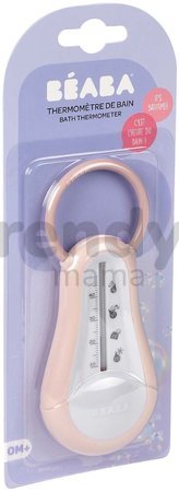 Teplomer do vaničky Beaba Bath Thermometer Old pink ružový od 0 mes