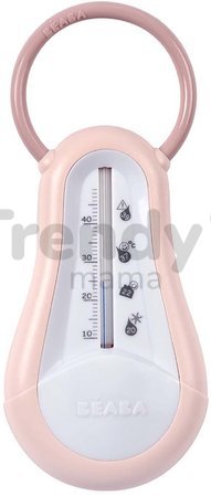 Teplomer do vaničky Beaba Bath Thermometer Old pink ružový od 0 mes