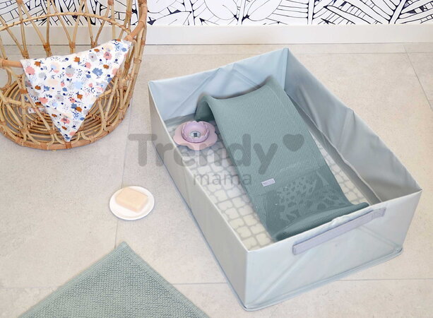 Lehátko do vane Transatdo 1st stage Bath Seat Baltic Blue Beaba ergonomické protišmykové modré od 0 mes