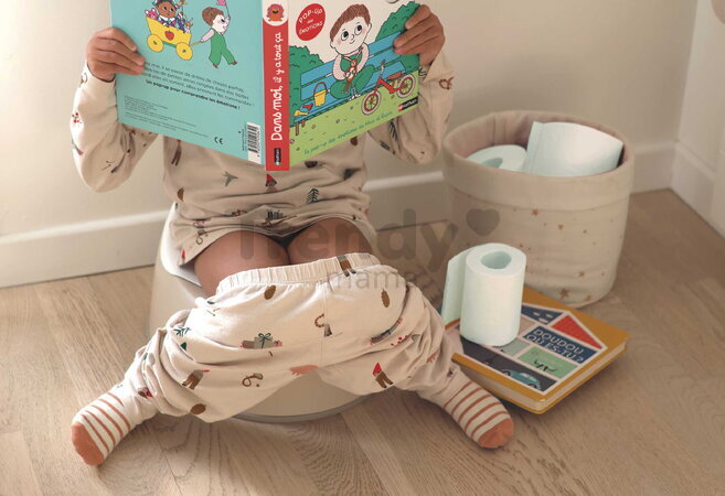 Nočník pre deti Training Potty Clay Beaba ergonomický hnedý od 18 mes BE920419