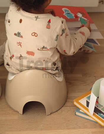 Nočník pre deti Training Potty Clay Beaba ergonomický hnedý od 18 mes BE920419