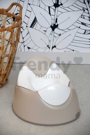 Nočník pre deti Training Potty Clay Beaba ergonomický hnedý od 18 mes BE920419