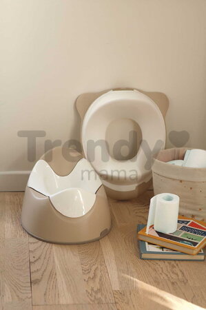 Nočník pre deti Training Potty Clay Beaba ergonomický hnedý od 18 mes BE920419