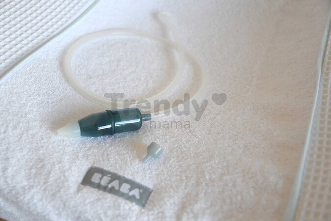 Nosná odsávačka Minidoo Manual Baby Nasal Aspirator Mineral Beaba manuálna od 0 mes