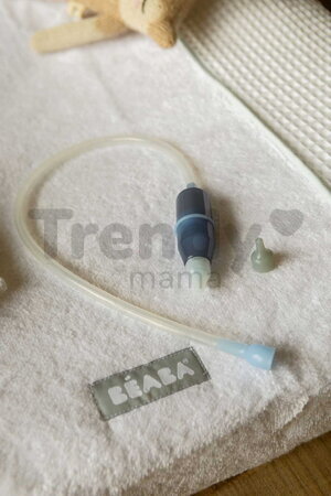 Nosná odsávačka Minidoo Manual Baby Nasal Aspirator Mineral Beaba manuálna od 0 mes