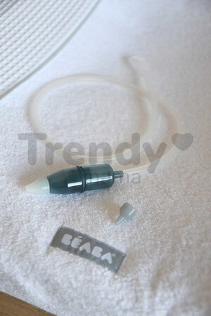 Nosná odsávačka Minidoo Manual Baby Nasal Aspirator Mineral Beaba manuálna od 0 mes