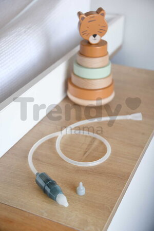 Nosná odsávačka Minidoo Manual Baby Nasal Aspirator Mineral Beaba manuálna od 0 mes