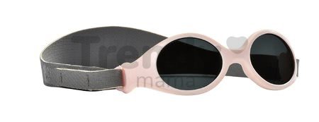 Slnečné okuliare pre novorodencov Beaba Clip strap XS od 3 mesiacov s UV filtrom 4 ružové