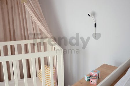 Elektronická opatrovateľka New Video Baby monitor ZEN Connect White Beaba s napojením na mobil (Android a iOS) s infračerveným nočným videním