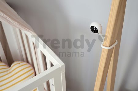 Elektronická opatrovateľka Video Baby Monitor Beaba ZEN Connect s napojením na mobil (Android a IOS) s infračerveným nočným videním od 0 mes