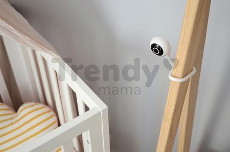 Elektronická opatrovateľka New Video Baby monitor ZEN Connect White Beaba s napojením na mobil (Android a iOS) s infračerveným nočným videním