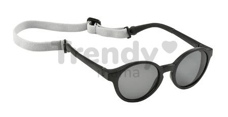 Slnečné okuliare pre deti Beaba Baby M Black od 2-4 rokov čierne