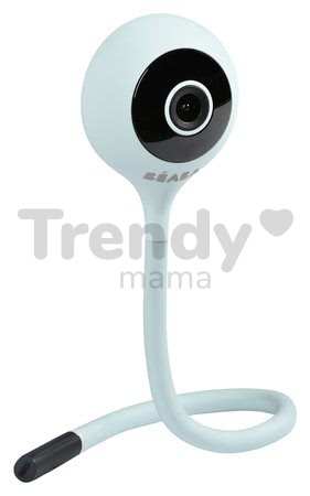 Elektronická opatrovateľka New Video Baby monitor ZEN Connect Grey Beaba s napojením na mobil (Android a iOS) s infračerveným nočným videním