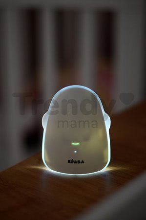 Elektronická opatrovateľka Audio Baby Monitor Simply Zen connect Beaba prenosná s bezvlnovou nočnou technológiou s jemným svetlom