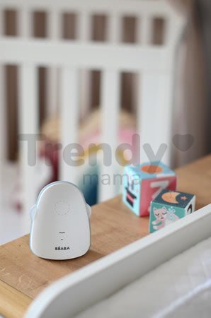 Elektronická opatrovateľka Audio Baby Monitor Simply Zen connect Beaba prenosná s bezvlnovou nočnou technológiou s jemným svetlom