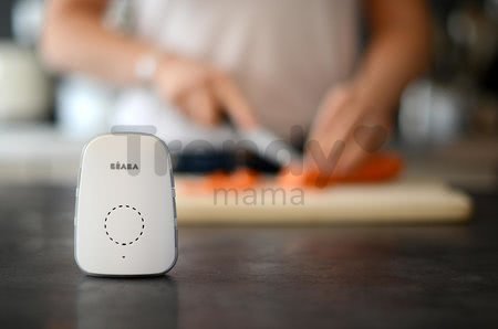 Elektronická opatrovateľka Audio Baby Monitor Simply Zen connect Beaba prenosná s bezvlnovou nočnou technológiou s jemným svetlom