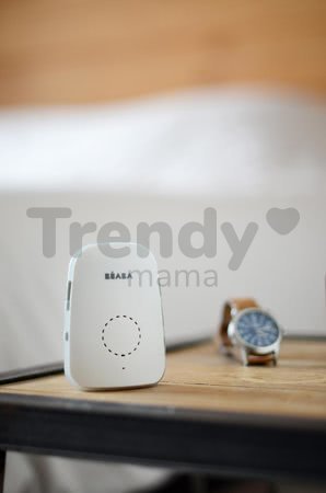 Elektronická opatrovateľka Audio Baby Monitor Simply Zen connect Beaba prenosná s bezvlnovou nočnou technológiou s jemným svetlom