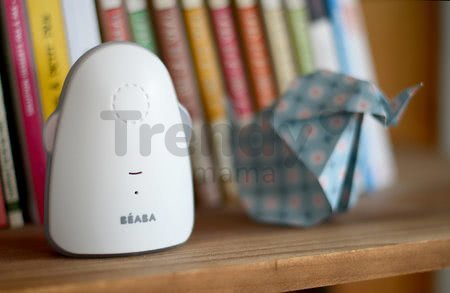 Elektronická opatrovateľka Audio Baby Monitor Simply Zen connect Beaba prenosná s bezvlnovou nočnou technológiou s jemným svetlom