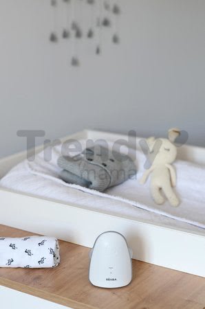 Elektronická opatrovateľka Audio Baby Monitor Simply Zen connect Beaba prenosná s bezvlnovou nočnou technológiou s jemným svetlom