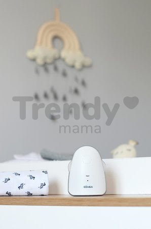 Elektronická opatrovateľka Audio Baby Monitor Simply Zen connect Beaba prenosná s bezvlnovou nočnou technológiou s jemným svetlom