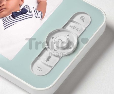 Elektronická opatrovateľka Video Baby Monitor Zen Premium Beaba 2v1 s 360 stupňovou rotáciou 1080 FULL HD s infračerveným nočným videním