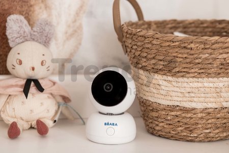 Elektronická opatrovateľka Video Baby Monitor Zen Premium Beaba 2v1 s 360 stupňovou rotáciou 1080 FULL HD s infračerveným nočným videním