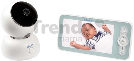 Elektronická opatrovateľka Video Baby Monitor Zen Premium Beaba 2v1 s 360 stupňovou rotáciou 1080 FULL HD s infračerveným nočným videním