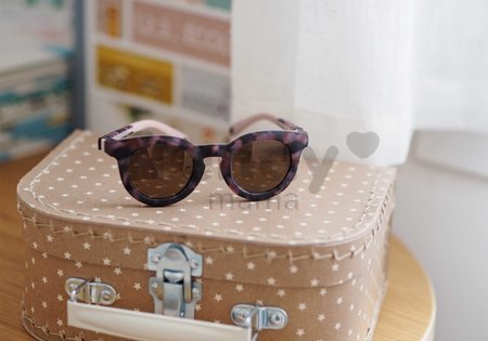 Slnečné okuliare pre deti Sunglasses Beaba Happy Pink Tortoise ružové od 2-4 rokov