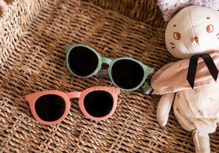 Slnečné okuliare pre deti Beaba Sunshine Terracotta oranžové od 4-6 rokov
