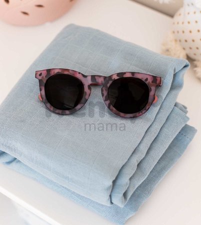 Slnečné okuliare pre deti Beaba Sunshine Pink Tortoise ružové od 4-6 rokov