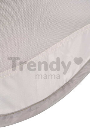 Plážový stan pre deti Breezy Anti UV Tent Clay Earth Beaba s 360° ventiláciou a ochranou proti piesku a hmyzu 120*85 cm béžový so vzorom od 0-36 mes