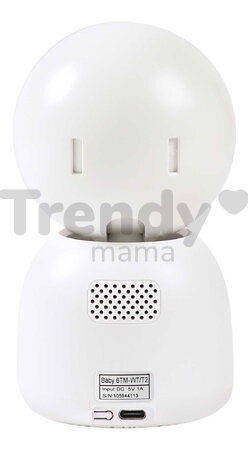 Dodatočná kamera k elektronickej opatrovateľke Zen Night Light/Zen Premium Beaba 2v1 s 360° rotáciou s infračerveným nočným videním  BE930380