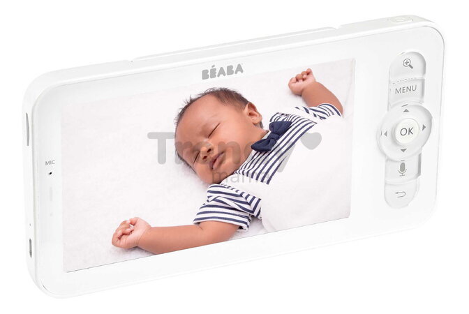 Dodatočná kamera k elektronickej opatrovateľke Zen Night Light/Zen Premium Beaba 2v1 s 360° rotáciou s infračerveným nočným videním  BE930380