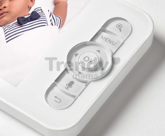 Dodatočná kamera k elektronickej opatrovateľke Zen Night Light/Zen Premium Beaba 2v1 s 360° rotáciou s infračerveným nočným videním  BE930380