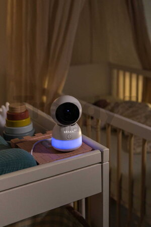 Dodatočná kamera k elektronickej opatrovateľke Zen Night Light/Zen Premium Beaba 2v1 s 360° rotáciou s infračerveným nočným videním  BE930380