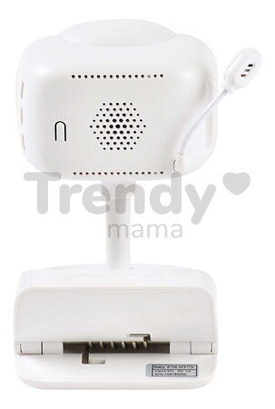 Elektronická opatrovateľka Video Baby Monitor Zen Nomad White Beaba s napojením na mobil, so širokouhlou kamerou a infračerveným nočným videním BE9303