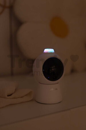 Elektronická opatrovateľka Video Baby Monitor Zen Smart AI White Beaba s 360° kamerou a umelou inteligenciou BE930428