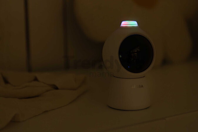 Elektronická opatrovateľka Video Baby Monitor Zen Smart AI White Beaba s 360° kamerou a umelou inteligenciou BE930428