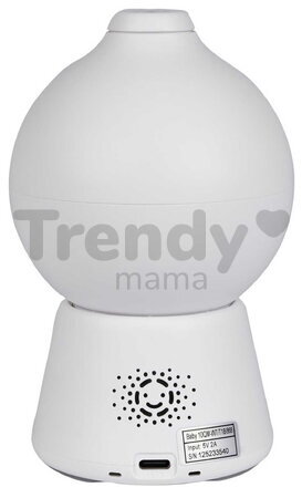 Dodatočná kamera k elektronickej opatrovateľke Additional Baby Camera Zen Smart AI White Beaba s 360° kamerou a umelou inteligenciou BE930429