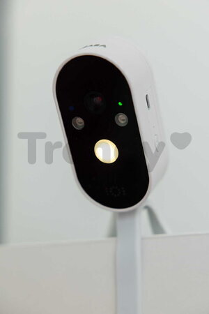 Cestovná elektronická opatrovateľka Video Baby Monitor Zen Travel White Beaba prenosná bez potreby Wi-Fi