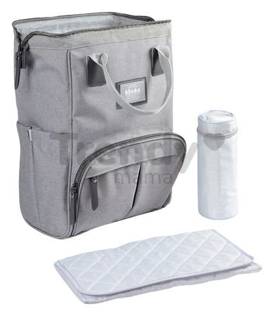 Prebaľovacia taška Beaba Wellington Changing Bag Heather Grey