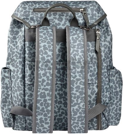 Prebaľovacia taška ako batoh Vancouver Backpack Dark Cherry Blossom Beaba s doplnkami 22 l objem 42 cm zelená