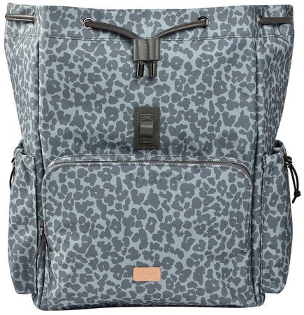 Prebaľovacia taška ako batoh Vancouver Backpack Dark Cherry Blossom Beaba s doplnkami 22 l objem 42 cm zelená