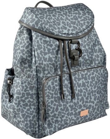 Prebaľovacia taška ako batoh Vancouver Backpack Dark Cherry Blossom Beaba s doplnkami 22 l objem 42 cm zelená